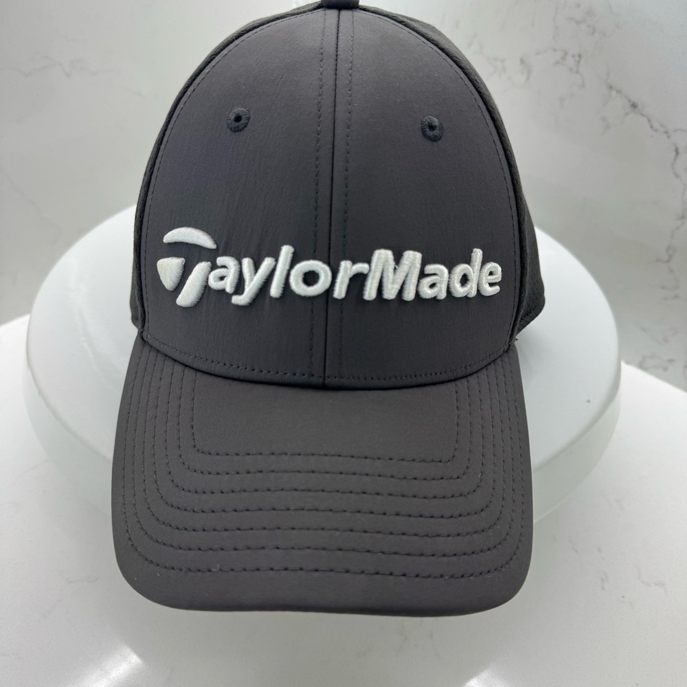 TaylorMade Tour Radar charcoal gray fitted hat size S/M